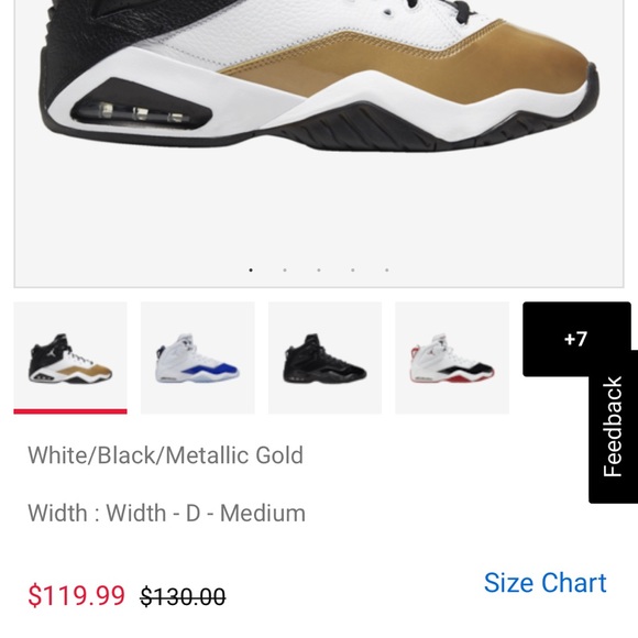 Boys Jordan B'Loyal White/Black/Metallic - Picture 8 of 8